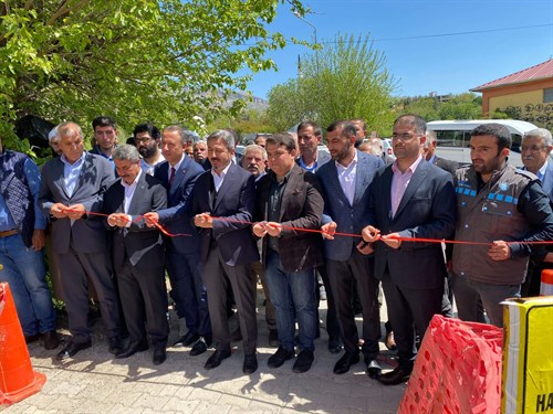 İlçemiz Kaymakamı Ömer SAYGILI İlçemizdeki Doğalgaz Açılış Törenine Katıldı.