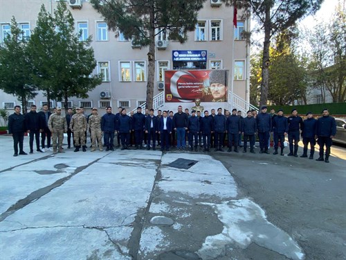 İlçemiz Kaymakamı Ömer SAYGILI, Ramazan Bayramı münasebeti ile kamu kurumlarını ziyaret etti.